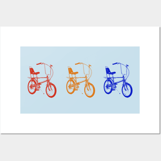 Stranger bikes Wall Art by firelighter